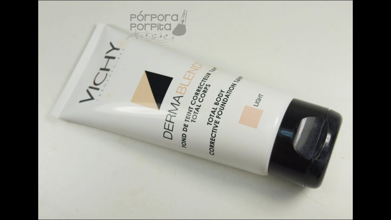 Descubrimiento!! Dermablend Total Body de Vichy.