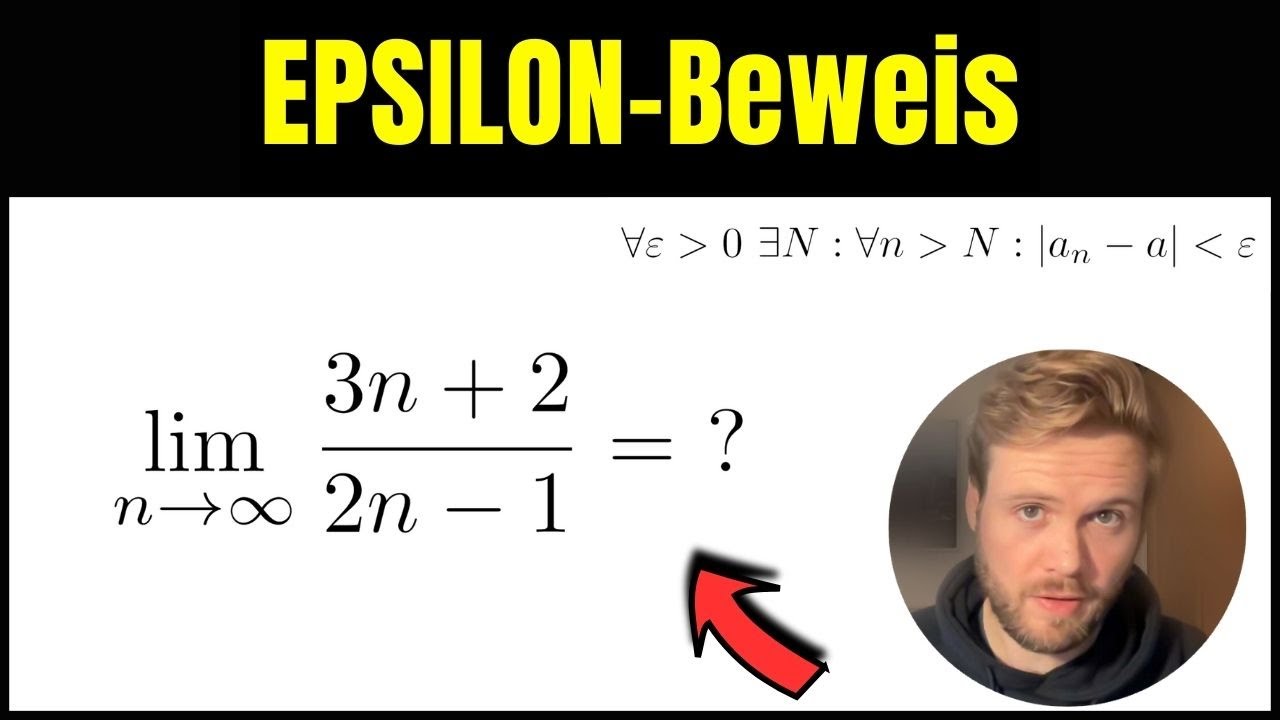 EPSILON-Definition Übung - Folge (3n+1)/(2n-1)