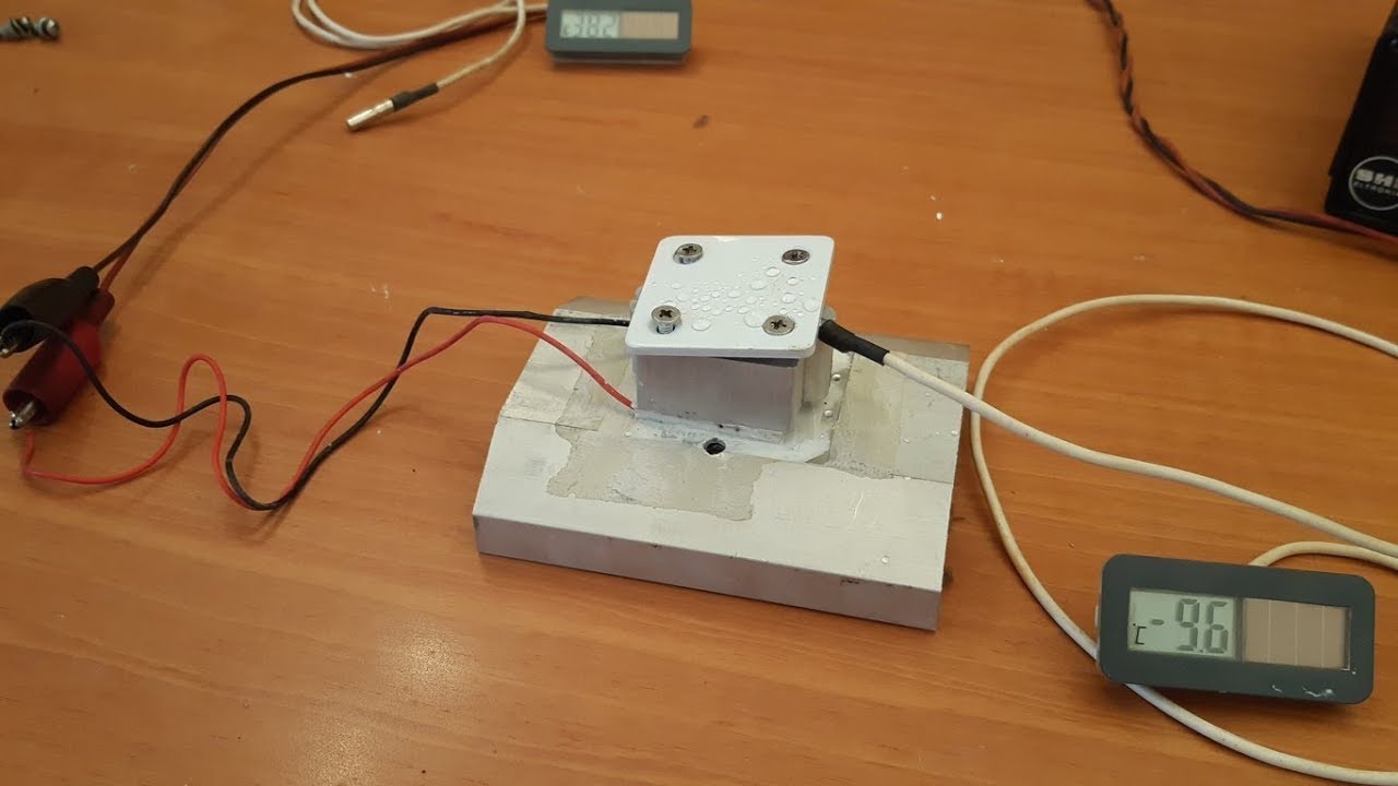 Awesome thermoelectric cooler, cella peltier test efficienza