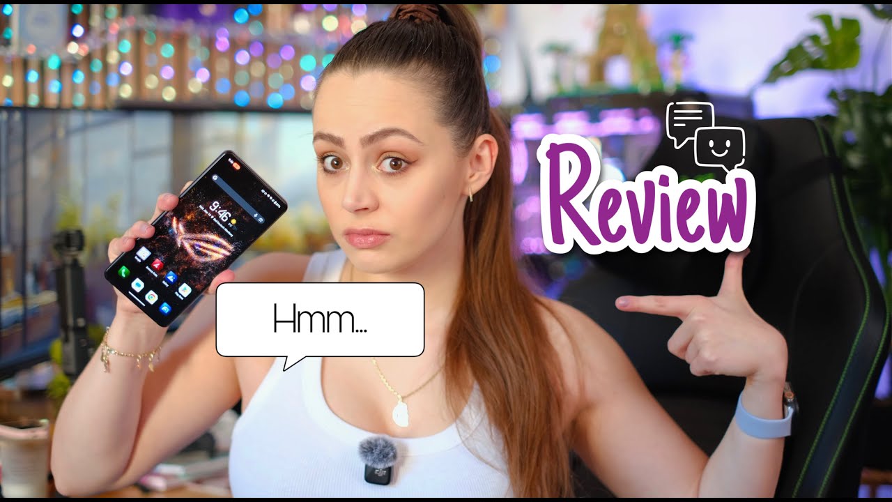 You can play on the back of the phone? ROG Phone 9 Pro review #rogphone9pro #review