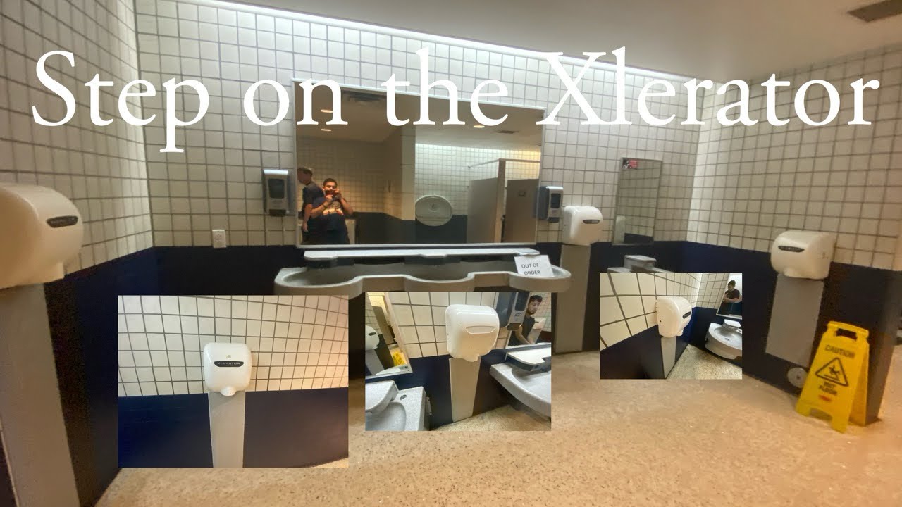 Excel dryer Xlerator hand dryers @ New Kent safety rest area W | New Kent VA