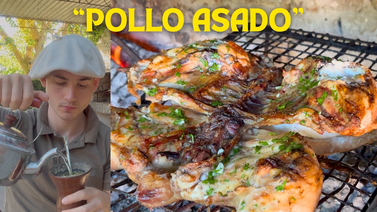 POLLO ASADO CRIOLLO DORADO Y JUGOSO VIDA DE CAMPO | ESTANCIA Y TRADICIÓN 