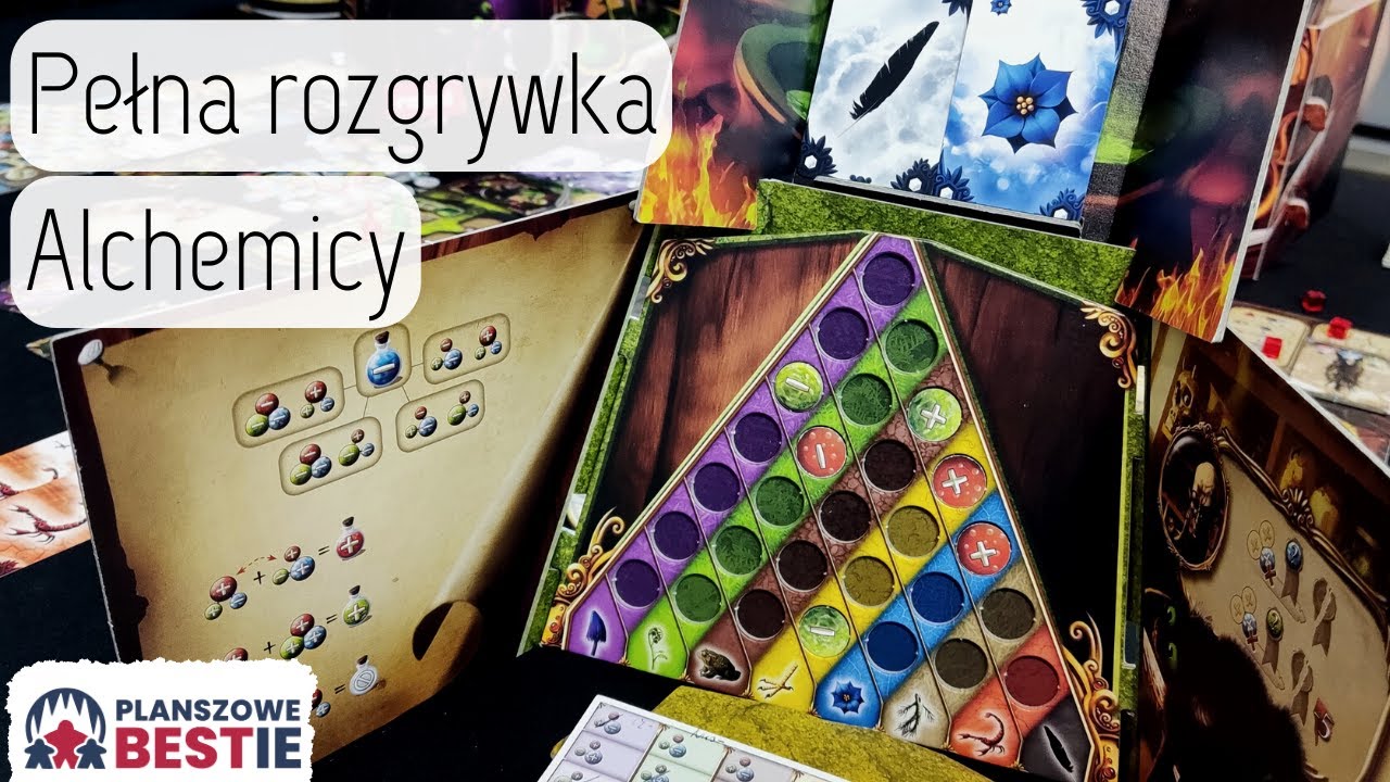 Planszowe Bestie #155 - Alchemicy - Pełna rozgrywka - 14.02.2023