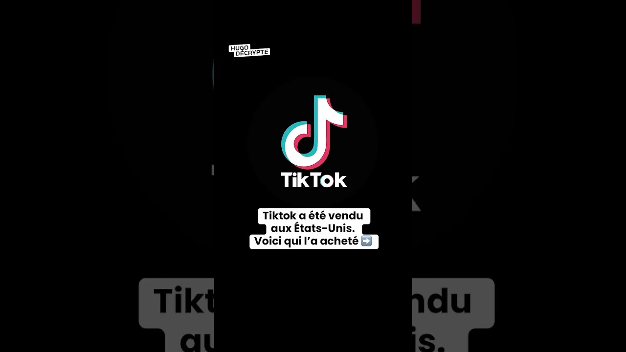 Tiktok a été vendu aux Etats-Unis, voici qui l’a acheté… Les actus du 23/01