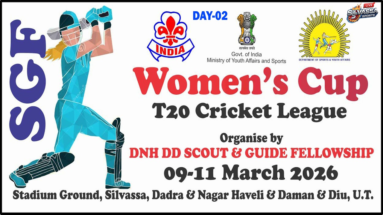Women's Cricket Leaque 09th to 11th March 2026Stadium Ground Silvassa Dadra& Nagar Haveli ,U.T.day 2
