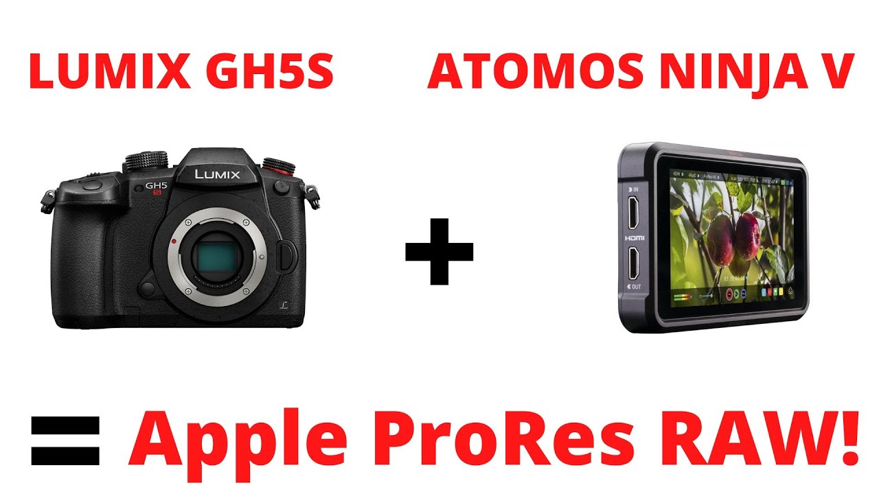 Съемка RAW видео на Panasonic Lumix Gh5S и Atomos Ninja V. Обновление прошивки Lumix.