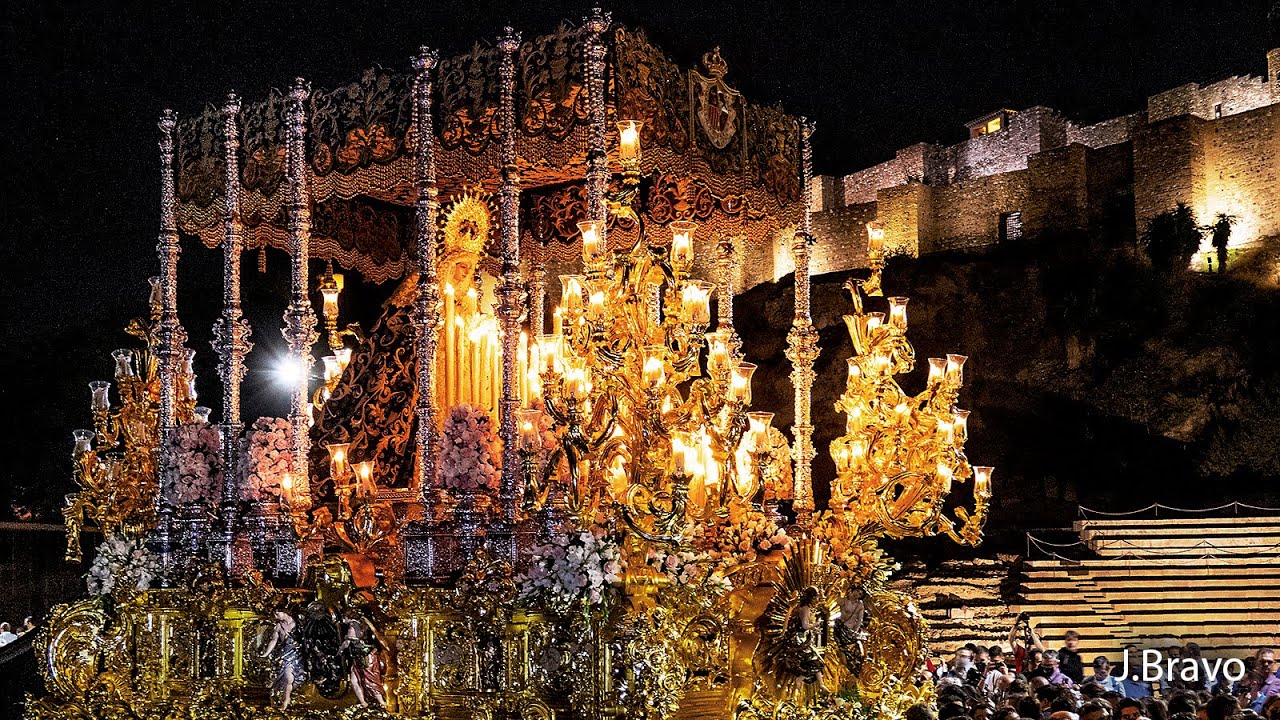 Procesión extraordinaria cincuentenario de la Virgen de la Paloma (Málaga, 2021)