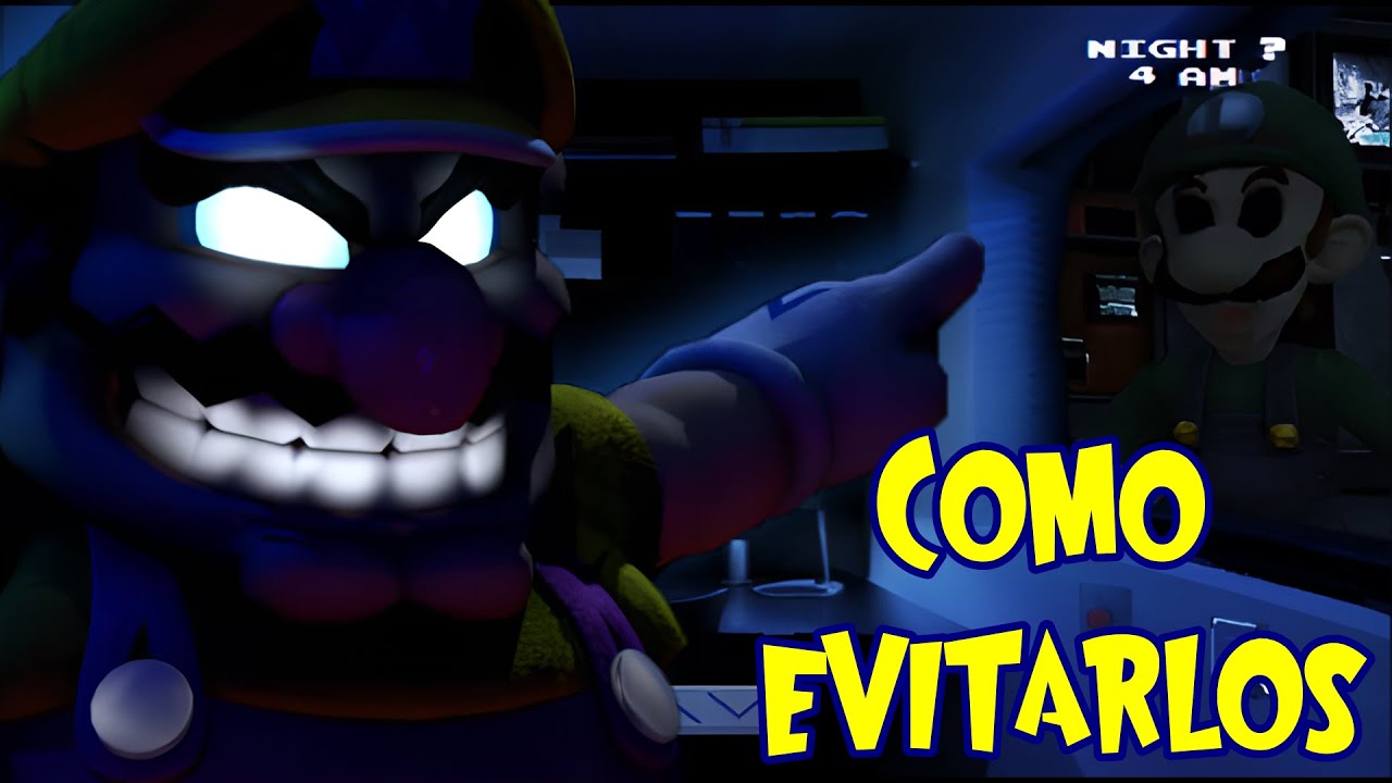 Como Evitar a los Animatronicos de Five Nights at Wario's