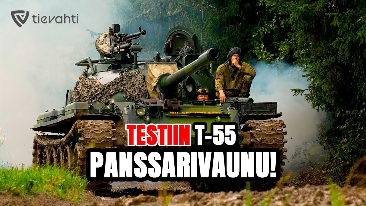 TIEVAHTI TESTAA | T-55 TAISTELUPANSSARIVAUNU❗