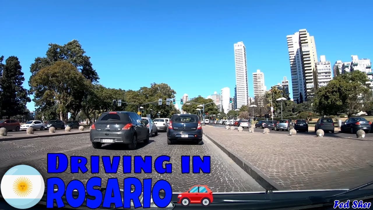 Driving in Rosario (Alberdi → Centro)