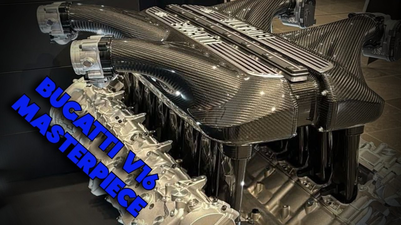 Анализ системы впуска Bugatti V16 — что компания Cosworth сделала правильно.