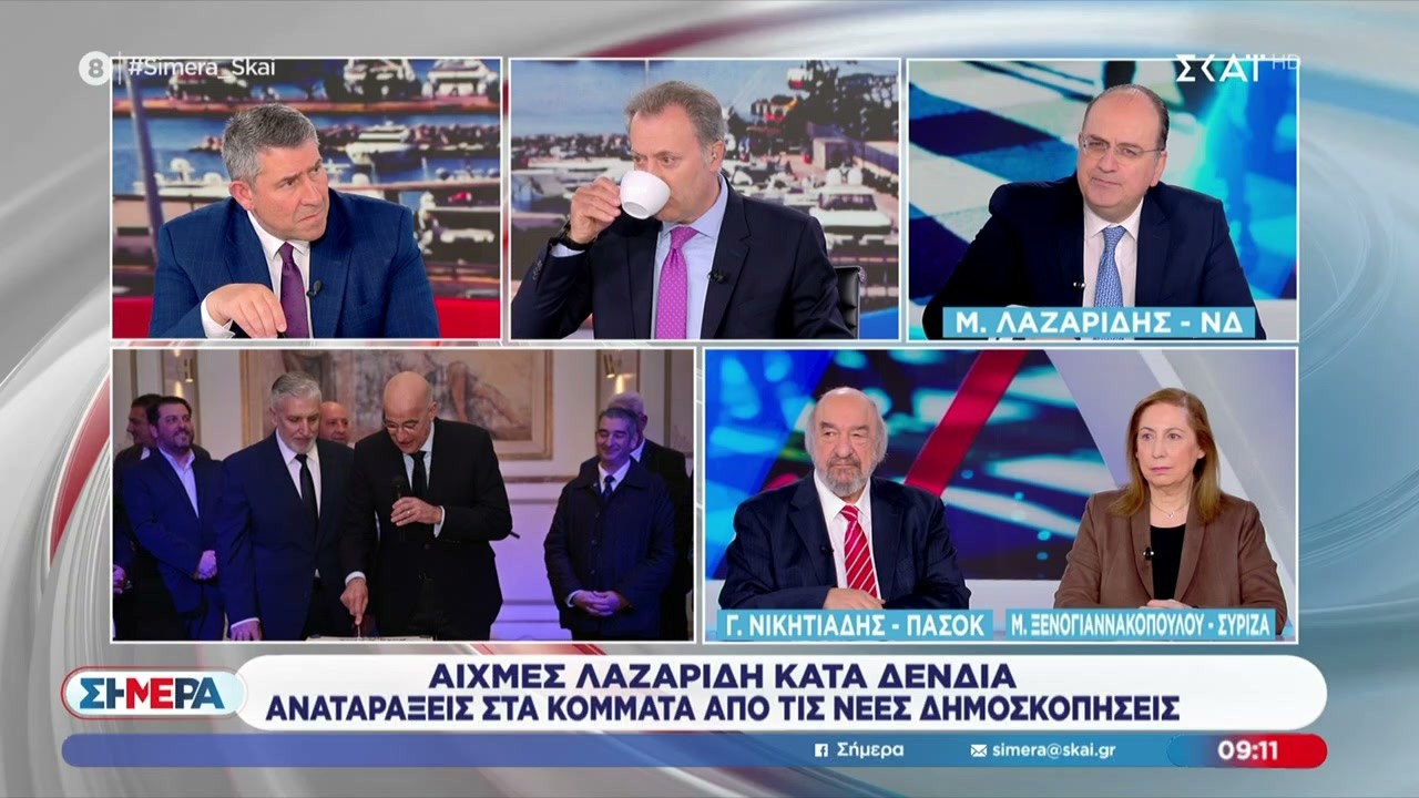 Λαζαρίδης για Δένδια:Mη ρίχνει νερό στον μύλο της εσωστρέφειας-Τι λένε Νικητιάδης-Ξενογιαννακοπούλου
