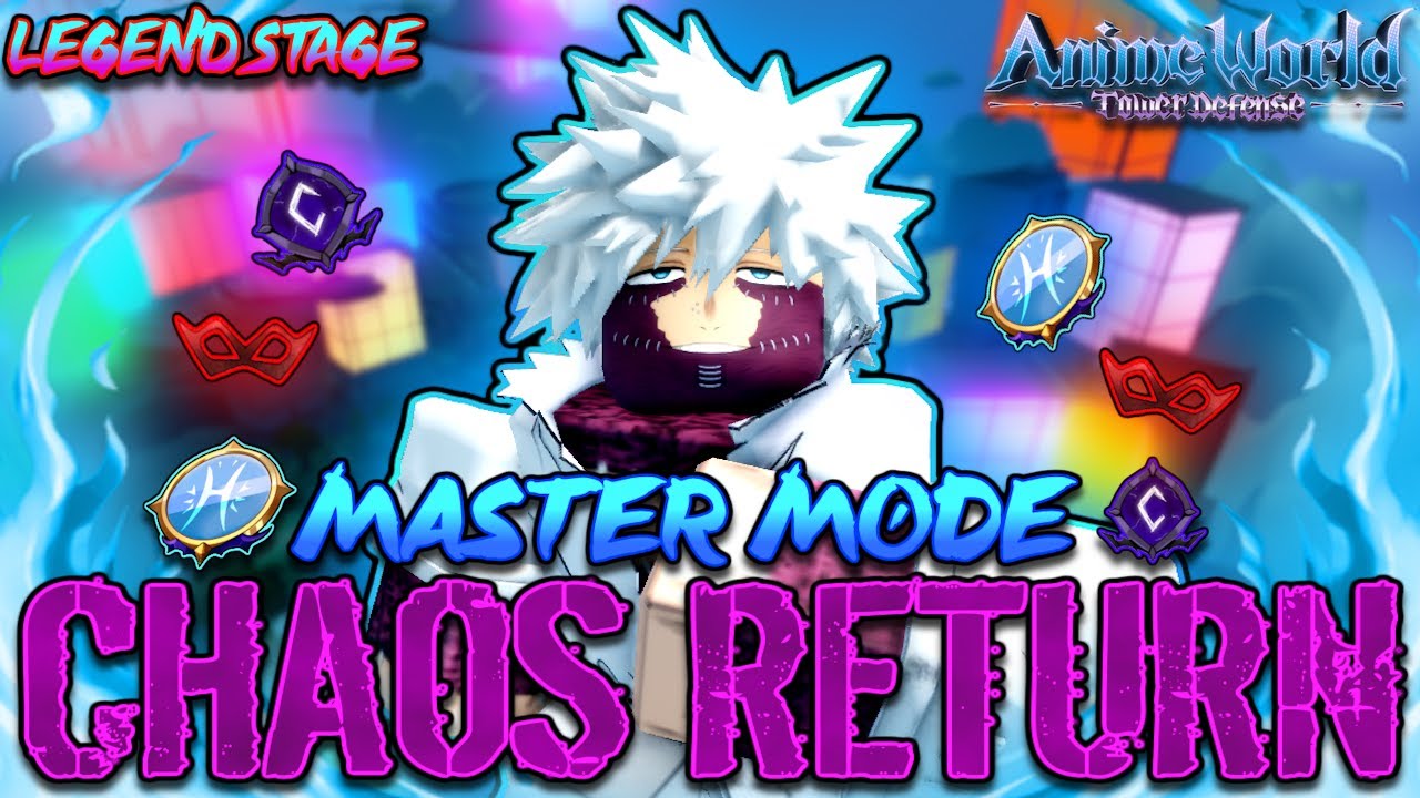 Chaos Return Master Mode Solo Guide | Anime World Tower Defense