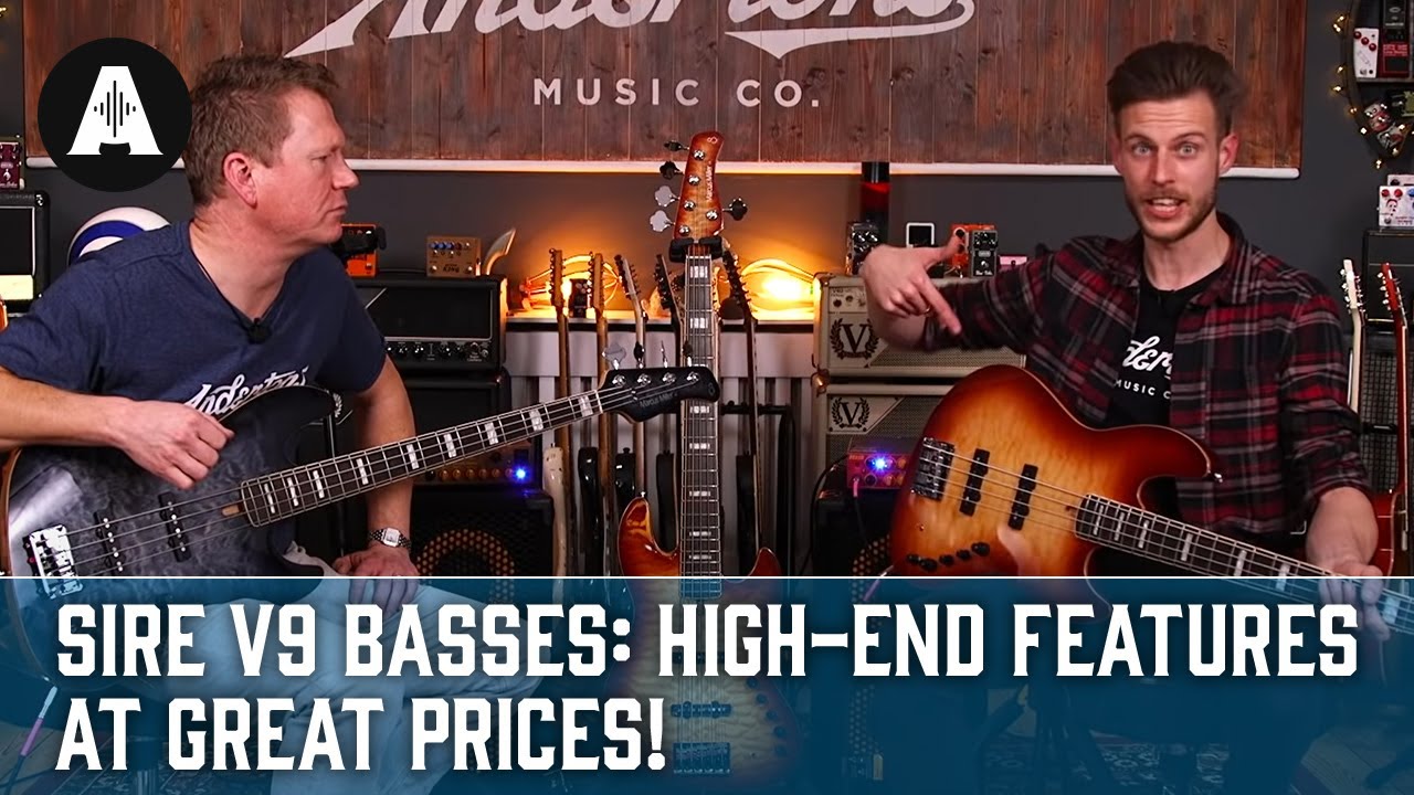 Sire Marcus Miller V9 Bass Guitars - High End Features, Great Prices!