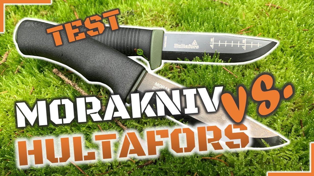 Morakniv vs. Hultafors 🔪 - Messervergleich zwischen Bushcraft Survival und OK4
