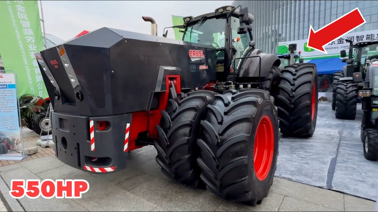 ये कैसा ट्रैक्टर मिल गया China में 500 HP Biggest Tractor in wuhan Expo 2025
