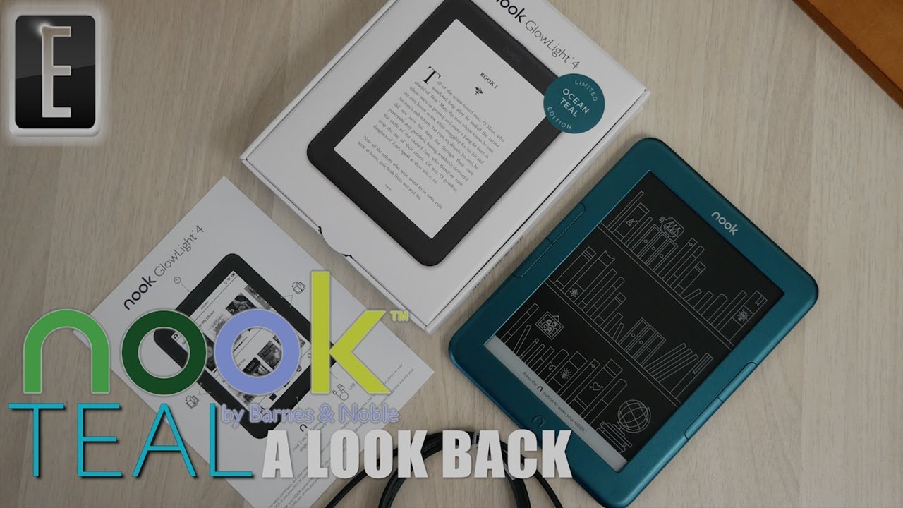Чудо в мире электронных книг на Рождество &mdash; Barnes & Noble возвращается | Nook Glowlight 4 TEAL