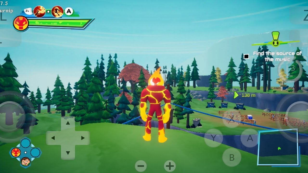 Ben 10: Power Trip | Gameplay On Suyu Android | SD-870 | Offline