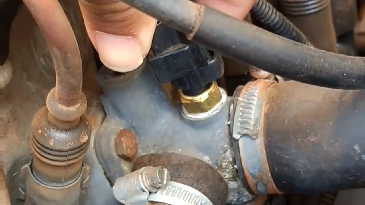 Troca do sensor de temperatura