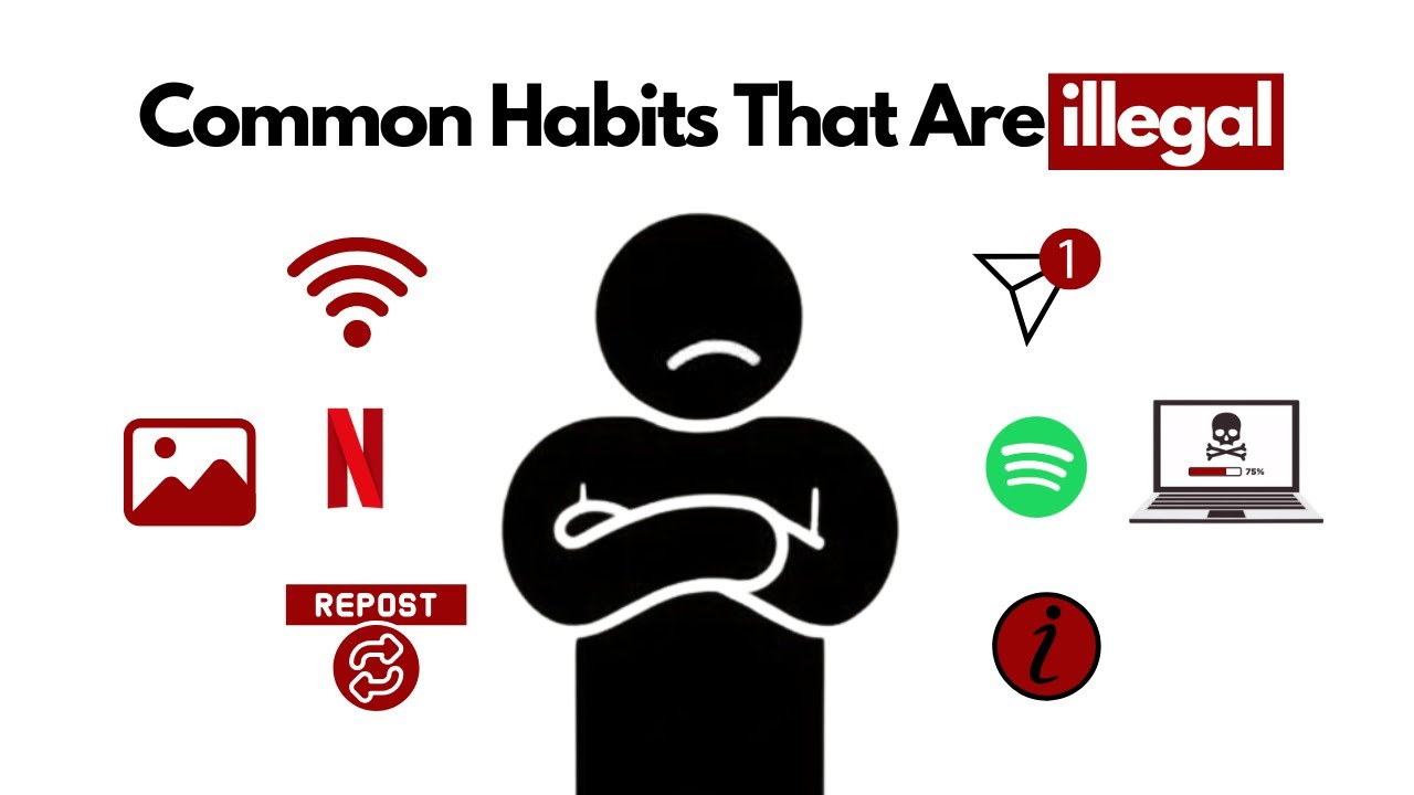 12 illegal Things You Do Every Day Without Realizing