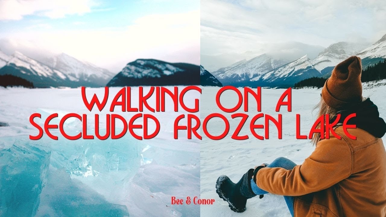 VLOG: must do frozen lake walk, exploring Alberta, Canada | Canmore restaurants + food!