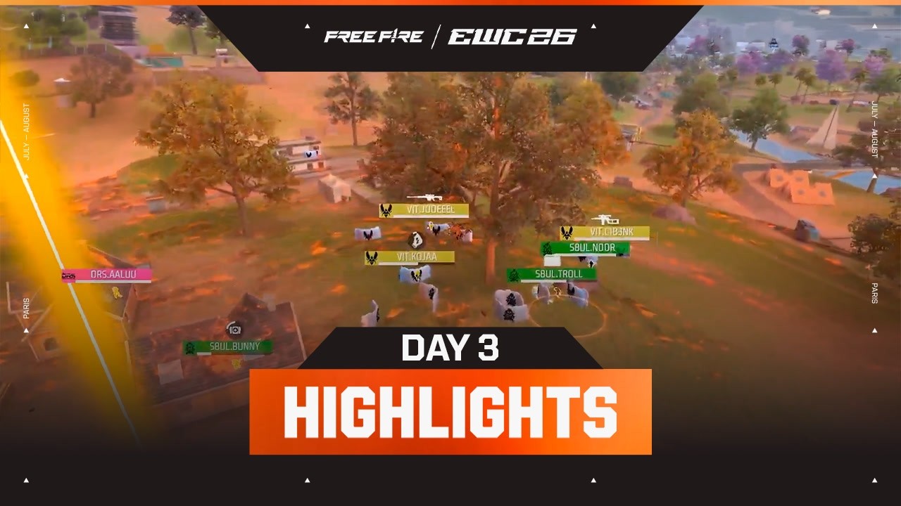 Free Fire at EWC 26 &ndash; Survival Stage | Day 3 &ndash; Highlights