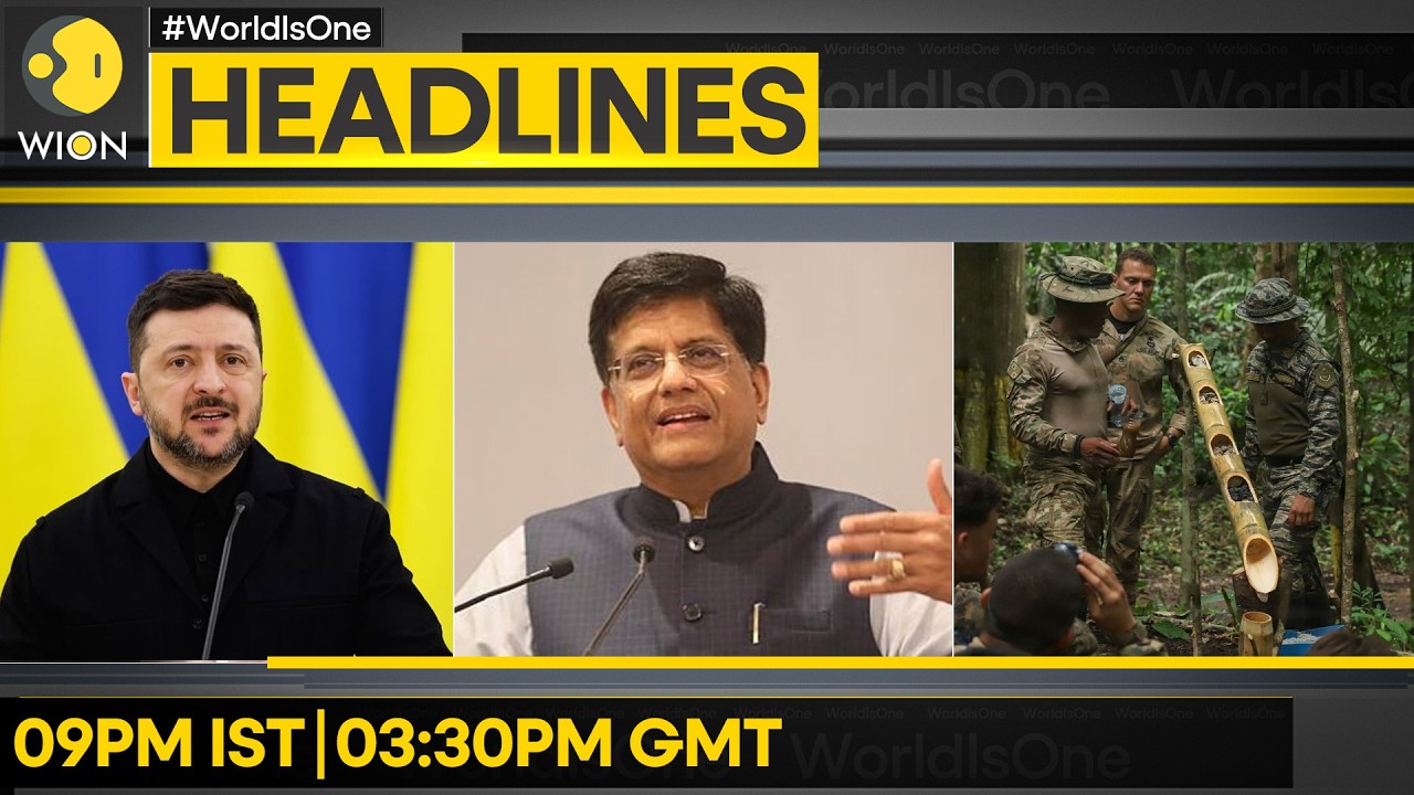 Zelensky: US Pressuring To End War | US Army Jungle Training With Panama Forces| WION Headlines