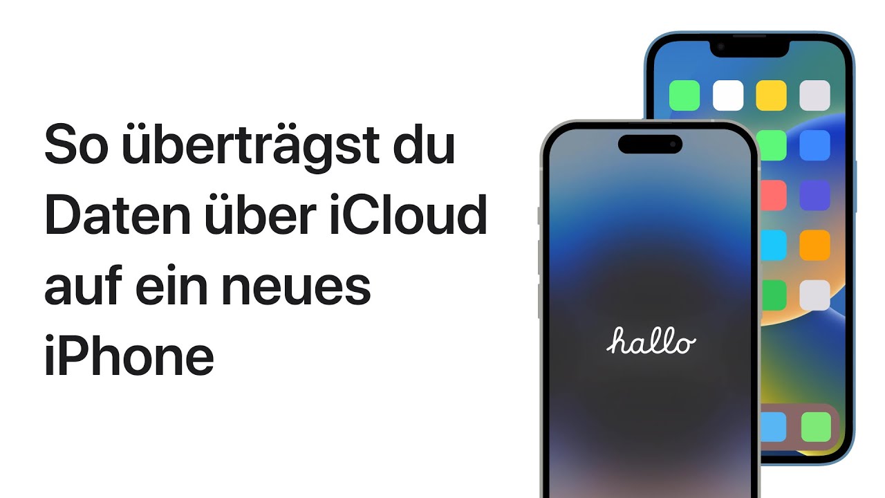 So überträgst du Daten auf ein neues iPhone | Apple Support