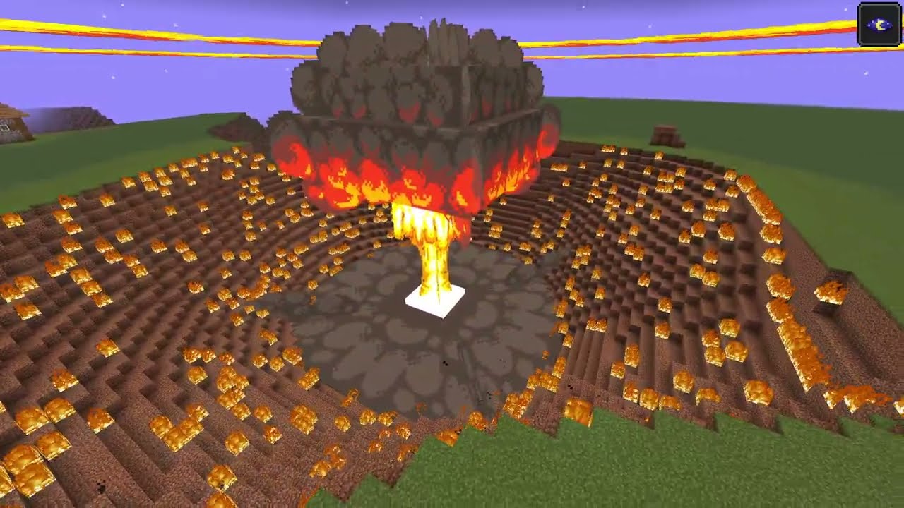 КАК СДЕЛАТЬ РАБОЧУЮ ЯДЕРНУЮ БОМБУ С МОДОМ ALEX CAVES (MINECRAFT)