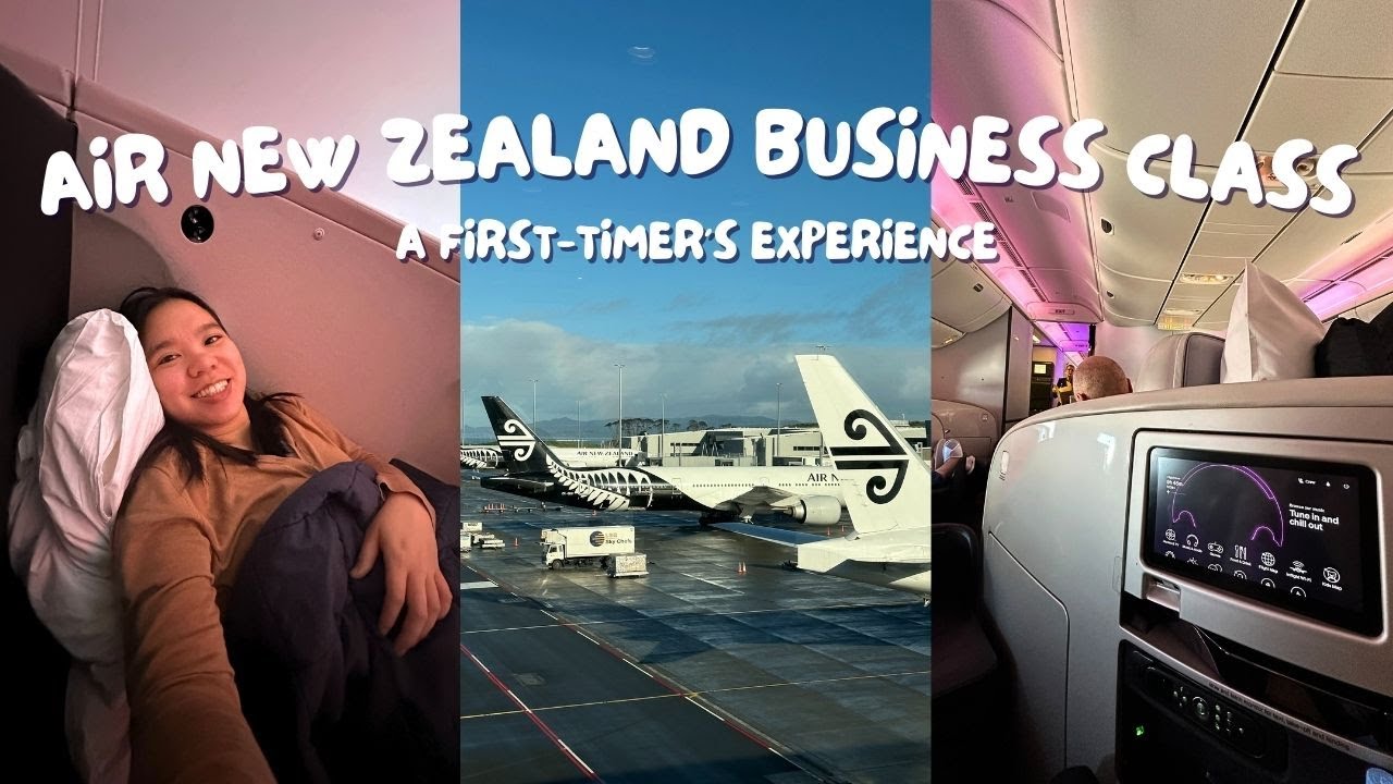 First Experience at Air New Zealand's Business Class | not as weird or awkward as you think