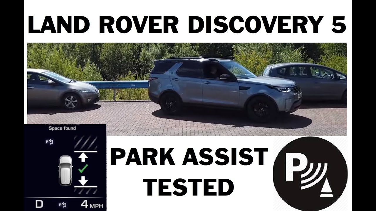 Land Rover Discovery 5 - self parallel parking 