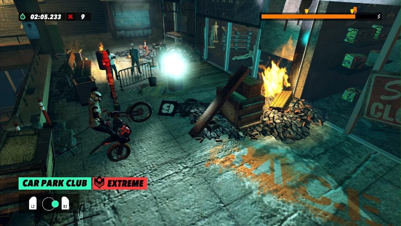 Trials Rising(TM) - Car Park Club (Extreme) - Gold Medal