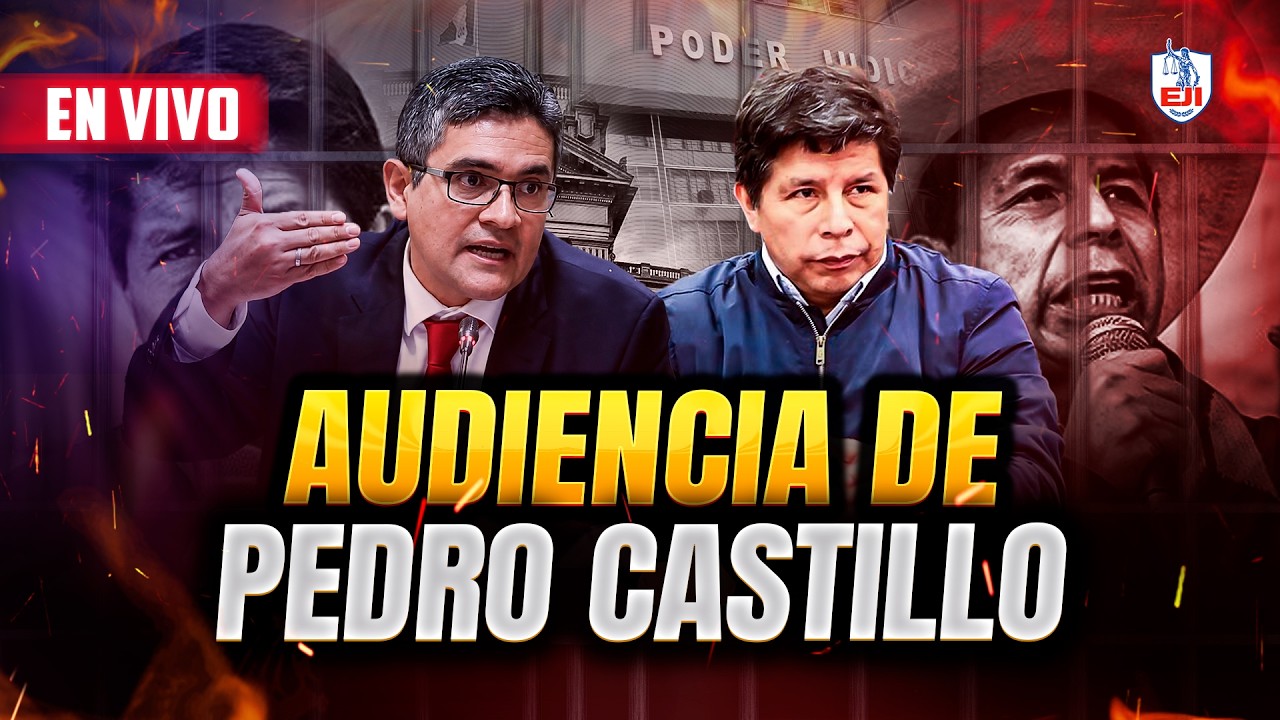 🔴 EN VIVO | AUDIENCIA CONTRA EL EXPRESIDENTE PEDRO CASTILLO