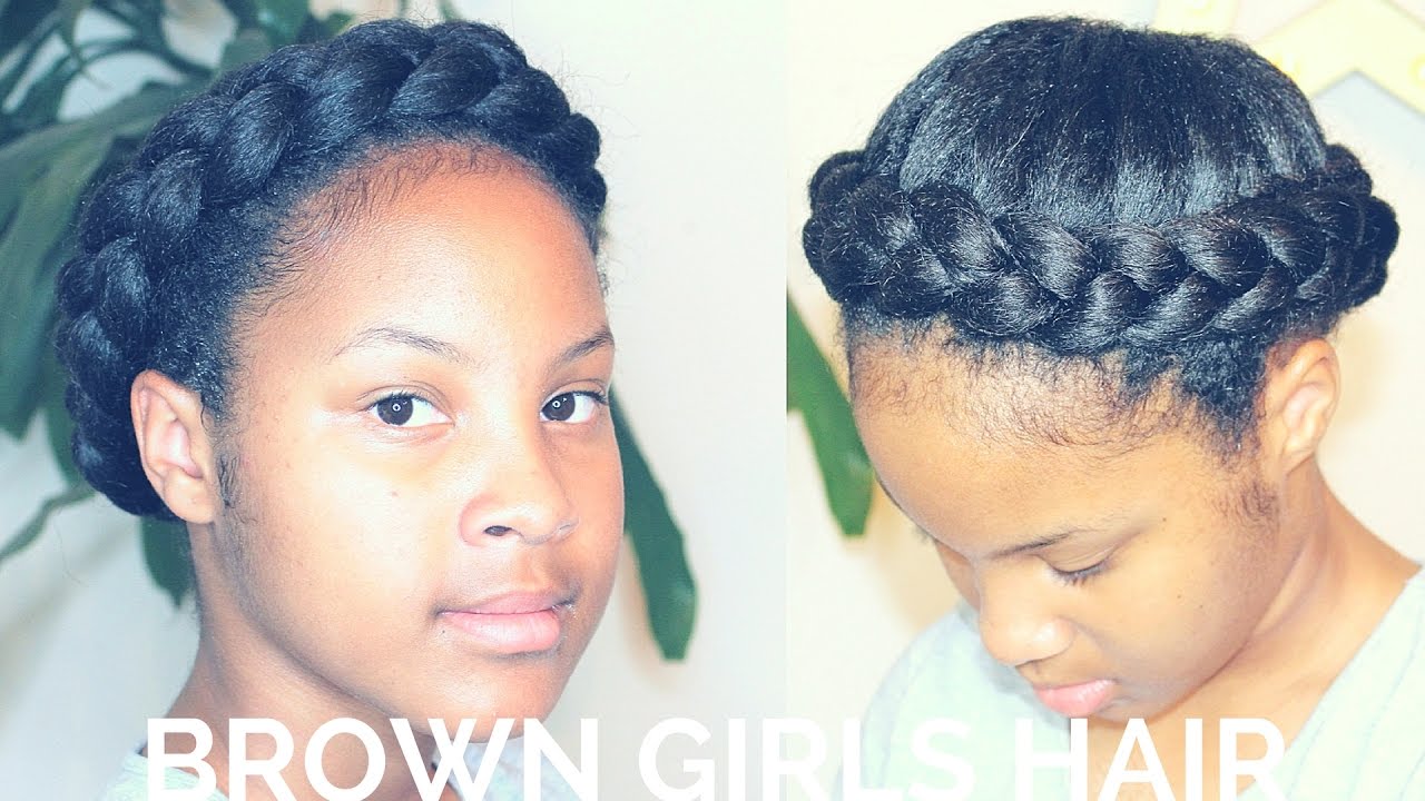 Crown Halo Braid | Simple Natural Hair