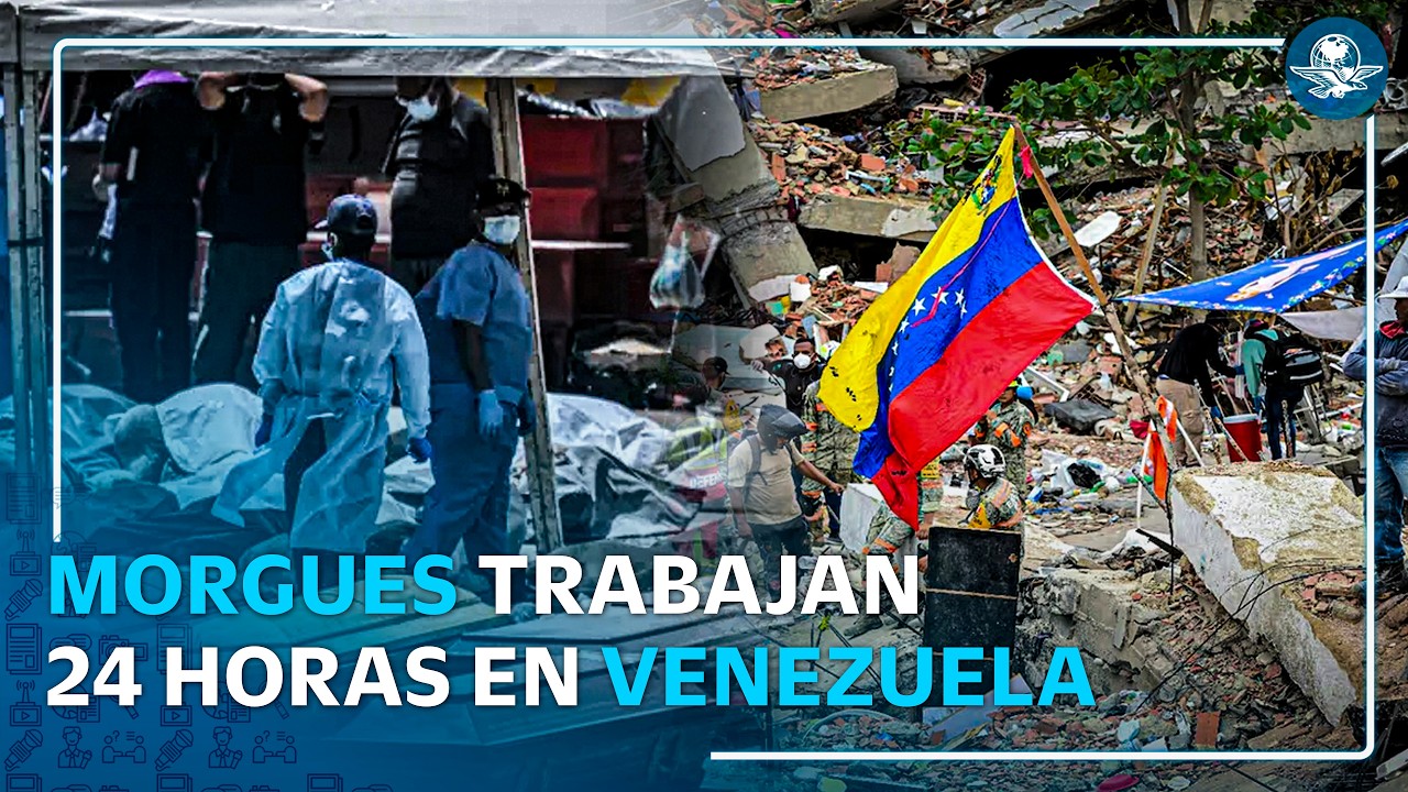 Venezuela vive emergencia funeraria tras los terremotos; morgues&nbsp;colapsadas por miles de v&iacute;ctimas