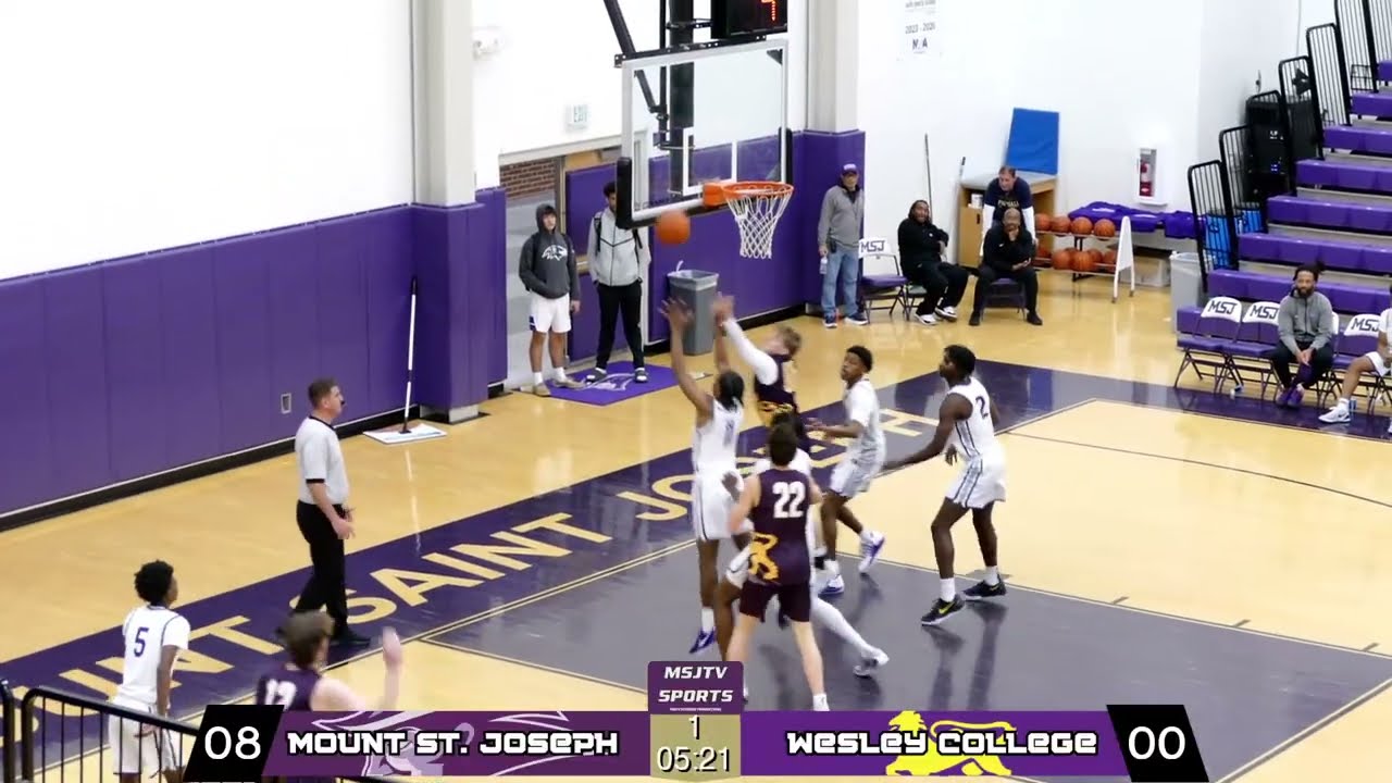 Mount St. Joseph Varsity Basketball vs Wesley College (Australia)