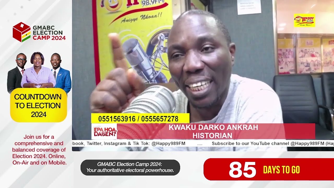 Ghanaian Democracy: Historian Kweku Darko Ankrah details Ghana's electoral history