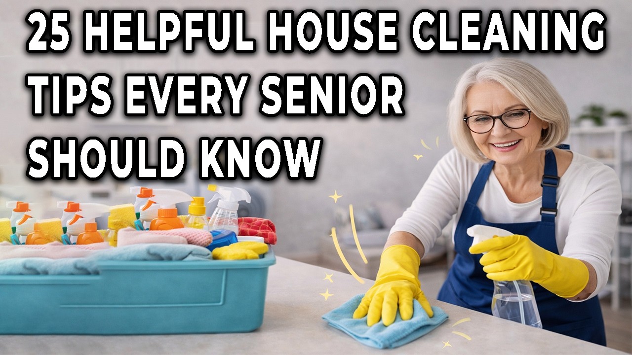 25 полезных советов по уборке дома, которые должен знать каждый пожилой человек