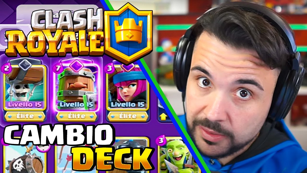 Cambio totalmente deck, metto le Reclute royale evo