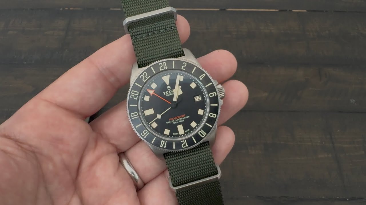 Testing Some New Nato Straps on the Tudor Pelagos FXD GMT
