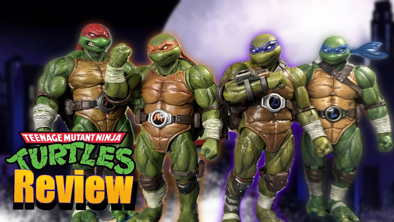 Turtle Power! | LINGJIHUN DONATELLO & MICHELANGELO | Action Figure Review 