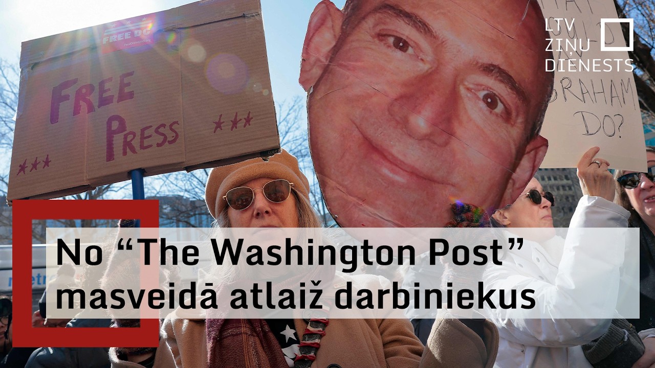 Atlaiž trešdaļu ietekmīgā “The Washington Post” darbinieku; slēdz birojus ārzemēs, arī Ukrainā