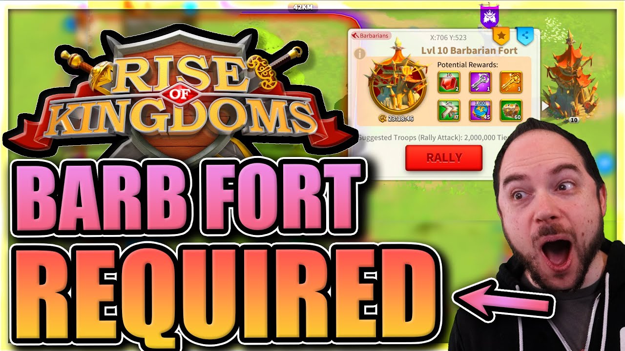 Required Barbarian Forts [coming to your kingdom soon?] Rise of Kingdoms