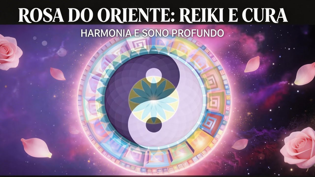 🌹 Reiki da Rosa do Oriente: Cura, Harmonia do Ambiente e Sono Produndo! #reiki #pazdeespírito 