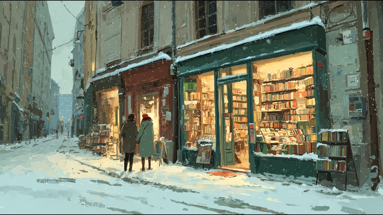 Snowy Streets of New York ❄️ Smooth Vintage Jazz 🎷 1950s–60s Mood