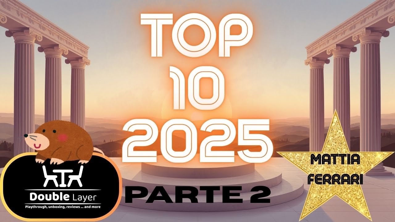 Top 10 giochi da tavolo 2025 - Parte 2