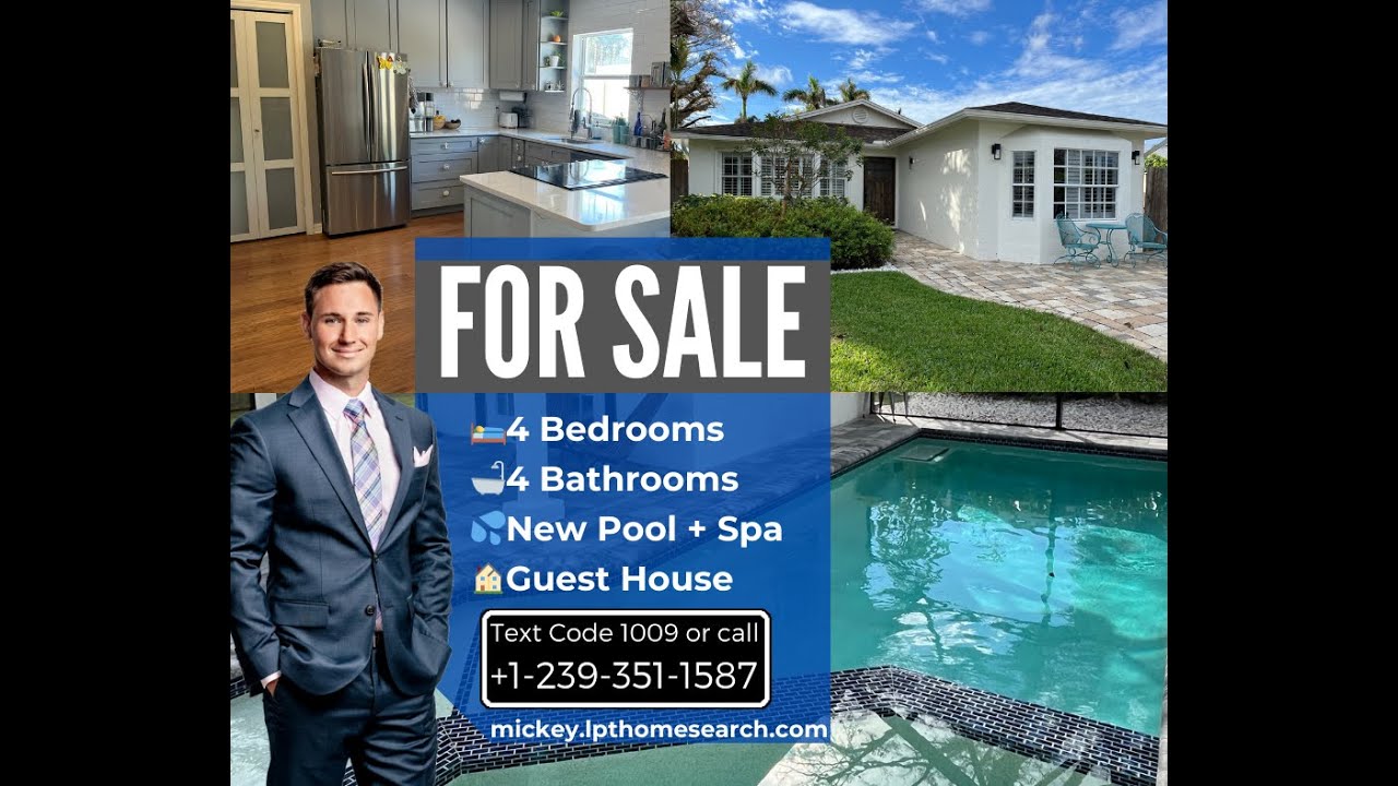 Naples Park Home for Sale | 4 Bedroom, 4 Bathroom Gem | 772 104th AVE N, Naples, FL 34108