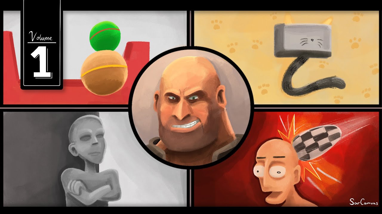 SarCamvas’ 3D Animation Showreel- Volume 1