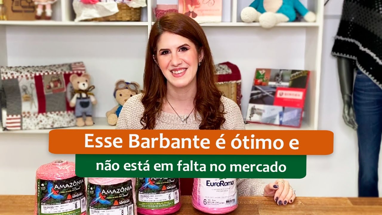 Esse Barbante é ótimo e não está em falta no mercado⁣⁣⁣