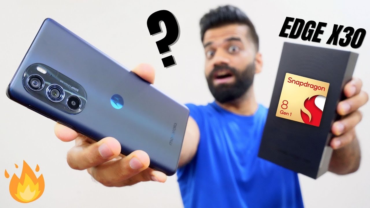 The "Hottest" Phone In The World With Snapdragon 8 Gen 1 | Moto Edge X30 Unboxing🔥🔥🔥